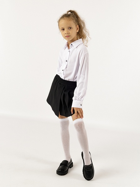 Блуза для дівчинки 164 колір білий ЦБ-00228271 SKT000928762 фото