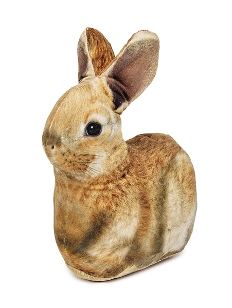 М'яка іграшка-подушка "Кролик" колір різнокольоровий ЦБ-00217513 SKT000902773 фото