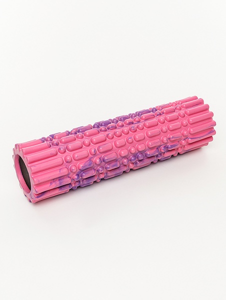 Массажер – рулон для йоги цвет розовый ЦБ-00225560 SKT000922367 фото