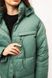 Жіноча куртка 56 колір зелений ЦБ-00223827 SKT000918332 фото 3