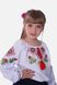 Вышиванка для девочки с длинным рукавом 116 цвет белый ЦБ-00245239 SKT000980945 фото 4