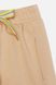 Спортивні штани для дівчинкии 110 колір бежевий ЦБ-00213887 SKT000895071 фото 2