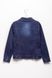 Куртка джинсова коротка на дівчинку 152 колір темно-синій ЦБ-00114291 SKT000509411 фото 3