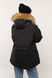 Женская куртка 44 цвет черный ЦБ-00223826 SKT000918323 фото 3