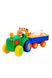 Игровой набор Kiddi Smart – Трактор с трейлером цвет разноцветный ЦБ-00238685 SKT000957208 фото 1