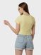 Короткая женская футболка 48 цвет желтый ЦБ-00219042