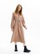 Сукня жіноча з довгим рукавом 50 колір бежевий ЦБ-00235572 SKT000946349 фото 2