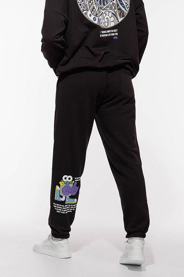 Мужские спортивные штаны Beyond 50 цвет черный ЦБ-00208484 SKT000884666 фото