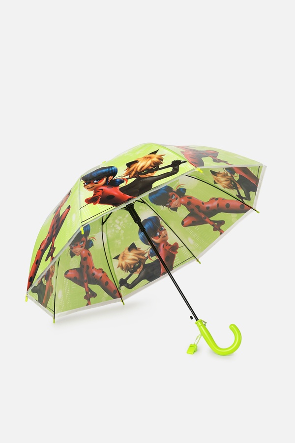Зонтик трость для девочки цвет салатовый ЦБ-00255636 SKT001007785 фото