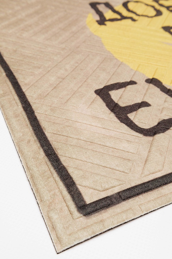 Придверний килимок з дизайном "Добрий день everybody" колір різнокольоровий ЦБ-00203600 SKT000874325 фото