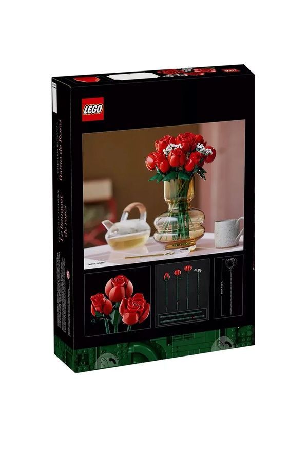 Конструктор LEGO Icons "Букет роз" (10328) 10328 ЦБ-00261992 фото