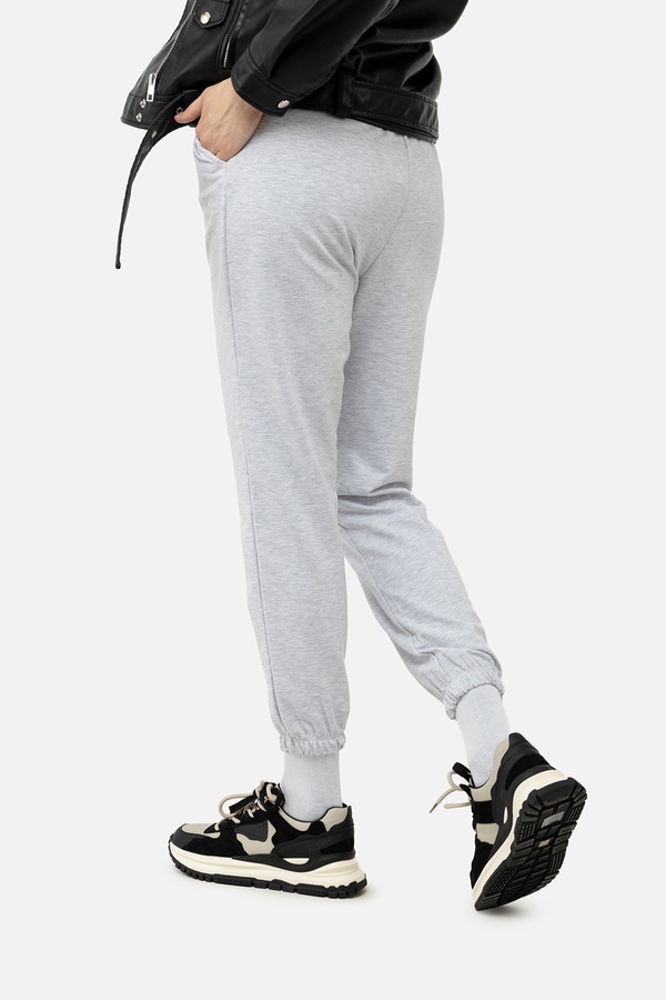Жіночі спортивні штани 52 колір сірий ЦБ-00239100 SKT000957929 фото