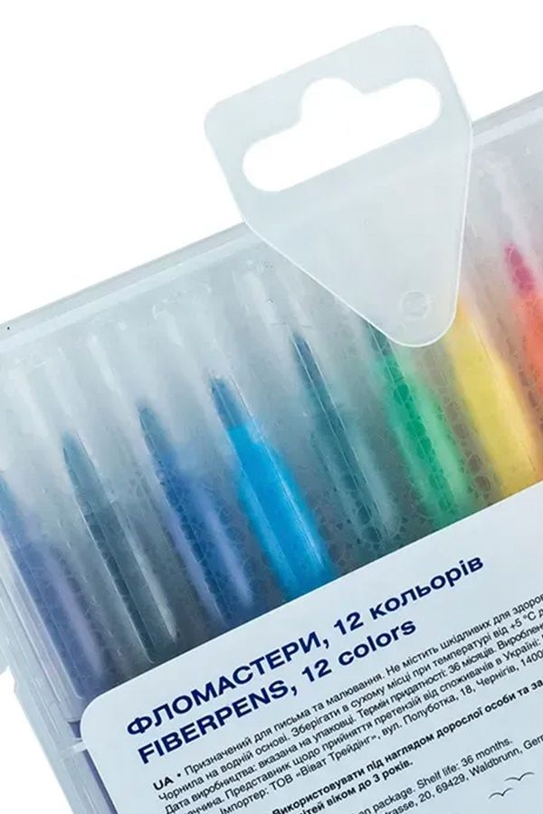 Фломастеры Kite Creative, 12 цветов KITE K-1150 ЦБ-00281412 фото