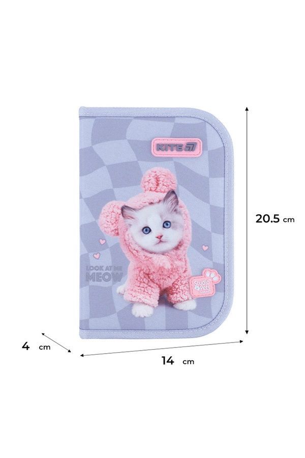 Пенал шкільний Kite Studio Pets KITE SP26-622 ЦБ-00297728 фото