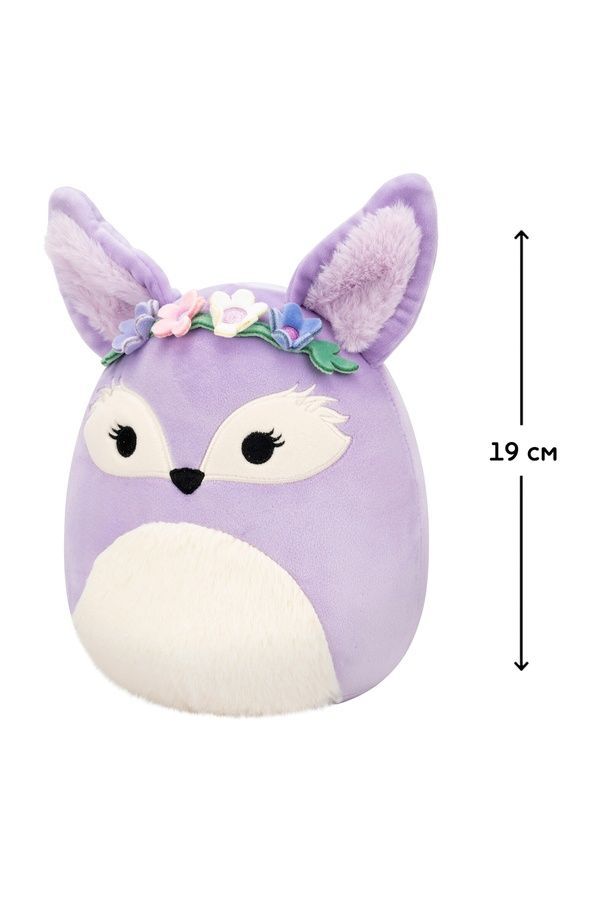 Мягкая игрушка SQUISHMALLOWS - ЛИСИЦА ФЕНЕК КАДЕНС SQUISHMALLOWS SQCR07944 ЦБ-00283063 фото