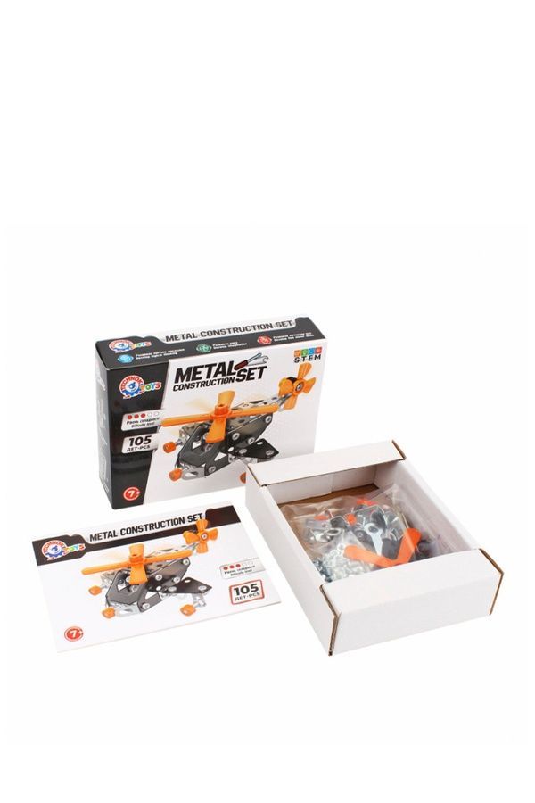 &laquo;Конструктор металлический вертолет ТехноК&raquo; Technok Toys 0143 ЦБ-00282348 фото