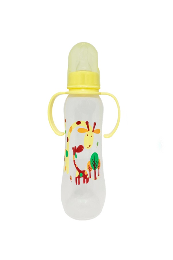 Бутылка для кормления с соской и ручками цвет разноцветный ЦБ-00250836 SKT000994415 фото