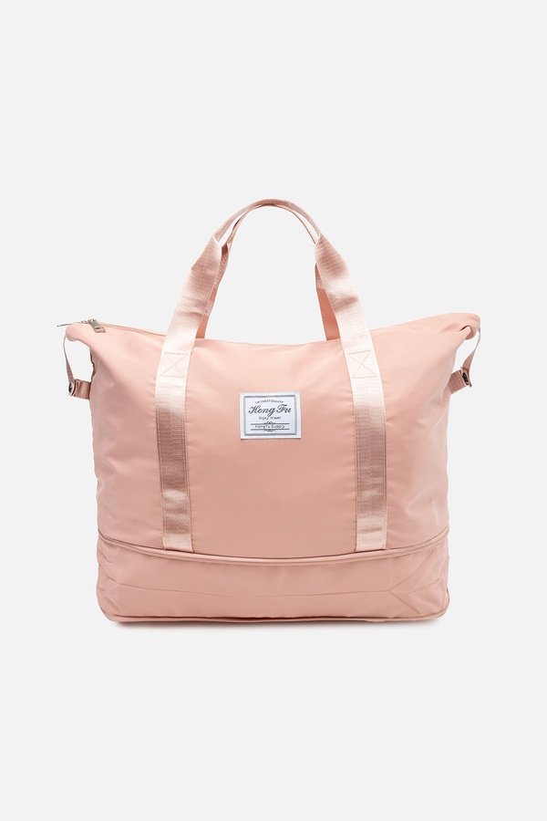 Жіноча дорожня сумка колір персиковий ЦБ-00232080 SKT000937839 фото