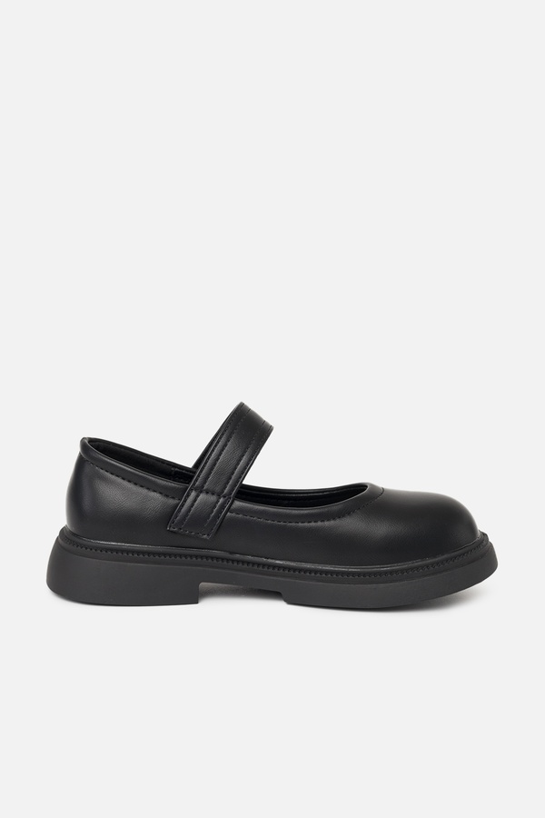 Туфлі на пласкій підошві для дівчинки 35 колір чорний ЦБ-00251103 SKT000995581 фото