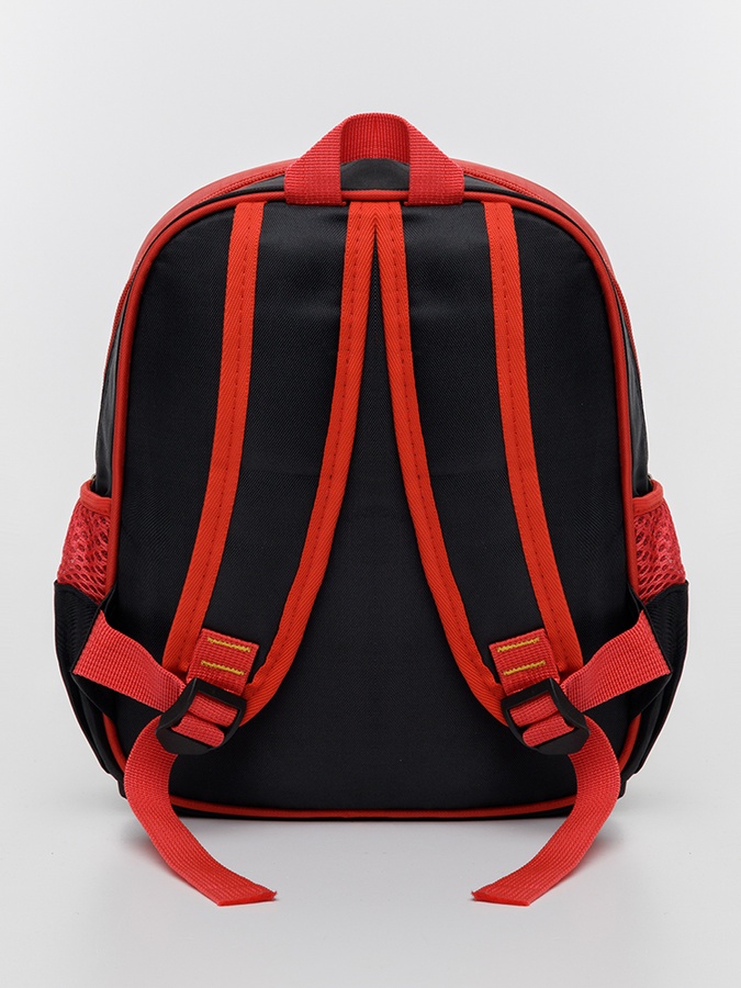 Школьный портфель с принтом героя комиксов - Спайдермен цвет красно-черный ЦБ-00226406 SKT000924219 фото
