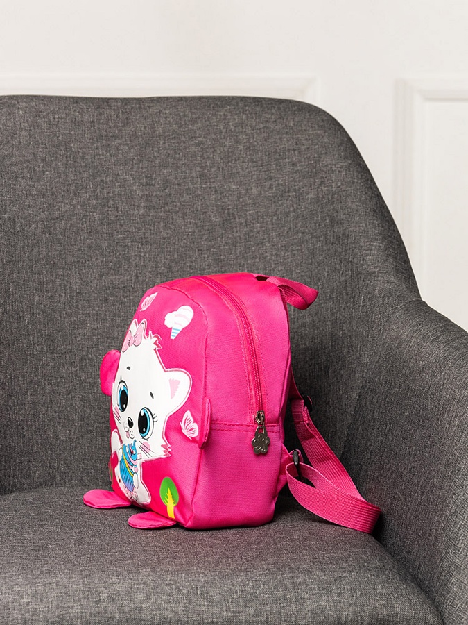 Рюкзак для девочки Киця цвет малиновый ЦБ-00224000 SKT000918713 фото