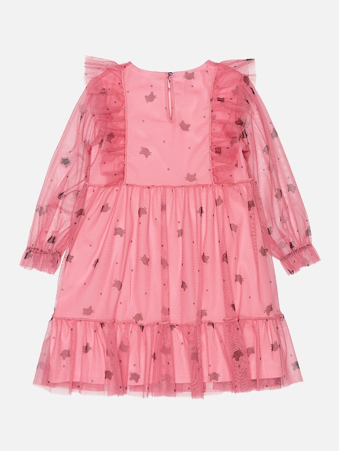 Сукня на дівчинку 122 колір рожевий ЦБ-00222560 SKT000915574 фото