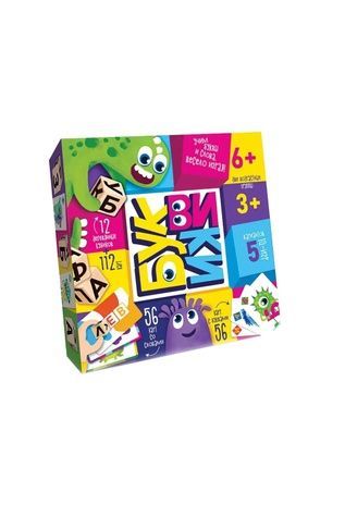 Развлекательная игра "Буквики" Danko Toys G-BU-01U ЦБ-00141570 фото