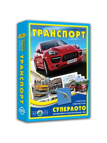 Супер ЛОТО "Транспорт" колір різнокольоровий ЦБ-00218057 SKT000903839 фото