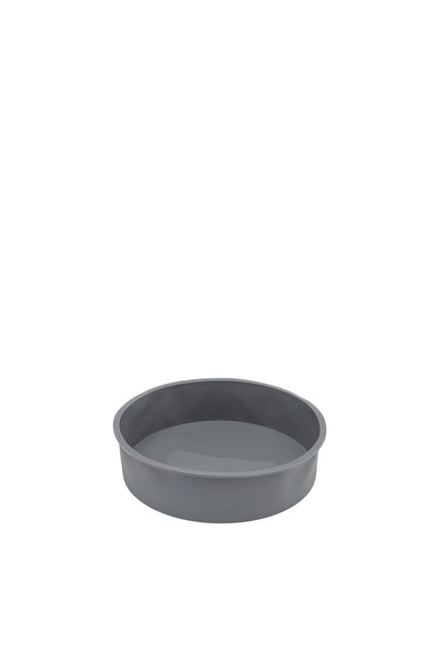 Силіконова форма для випічки - Кругла колір сірий ЦБ-00247451 SKT000987156 фото
