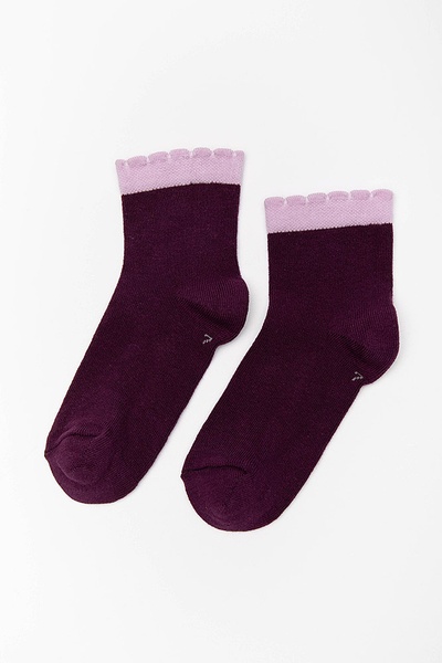 Шкарпетки 27-30 колір фіолетовий ЦБ-00194656 SKT000855026 фото