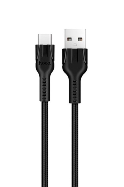 Кабель Hoco U31 USB to Type-C 1.2m колір чорний ЦБ-00245377 SKT000981405 фото