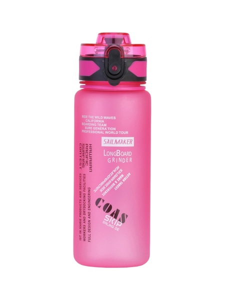 Пляшка для води Optima "Coast" колір рожевий ЦБ-00227745 SKT000927351 фото