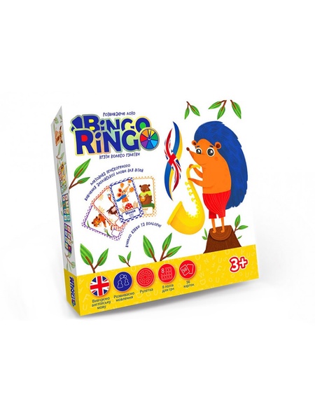 Настільна гра "Bingo Ringo" колір різнокольоровий ЦБ-00203806 SKT000874758 фото
