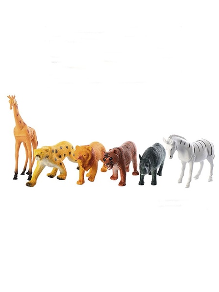 Набір іграшок - дикі тварини колір різнокольоровий ЦБ-00232715 SKT000939055 фото