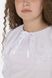 Блуза с длинным рукавом для девочки 134 цвет белый ЦБ-00251245 SKT000996291 фото 2