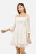 Женское платье с длинным рукавом 44 цвет молочный ЦБ-00243038 SKT000966610 фото 2
