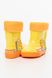 Резиновые сапоги для девочки 31.5 цвет желтый ЦБ-00204639 SKT000876669 фото 4