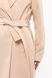 Женское пальто 42 цвет бежевый ЦБ-00190125 SKT000842000 фото 2