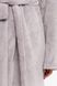 Жіночий халат колір сірий ЦБ-00200049 SKT000867499 фото 2