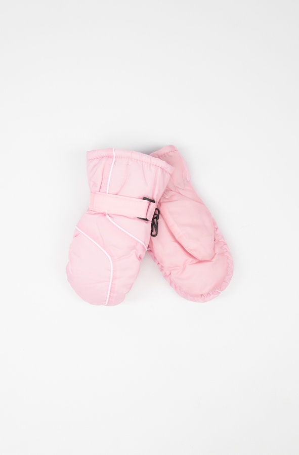 Перчатки для девочки 3 цвет светло-розовый ЦБ-00228675 SKT000930115 фото