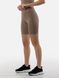 Жіночі спортивні шорти в рубчик 48 колір кавовий ЦБ-00214767 SKT000897092 фото 1