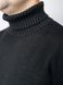 Чоловічий светр 46 колір чорний ЦБ-00233234 SKT000941039 фото 4