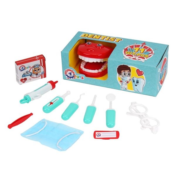 Іграшка "Набір стоматолога" колір різнокольоровий ЦБ-00147018 SKT000506799 фото