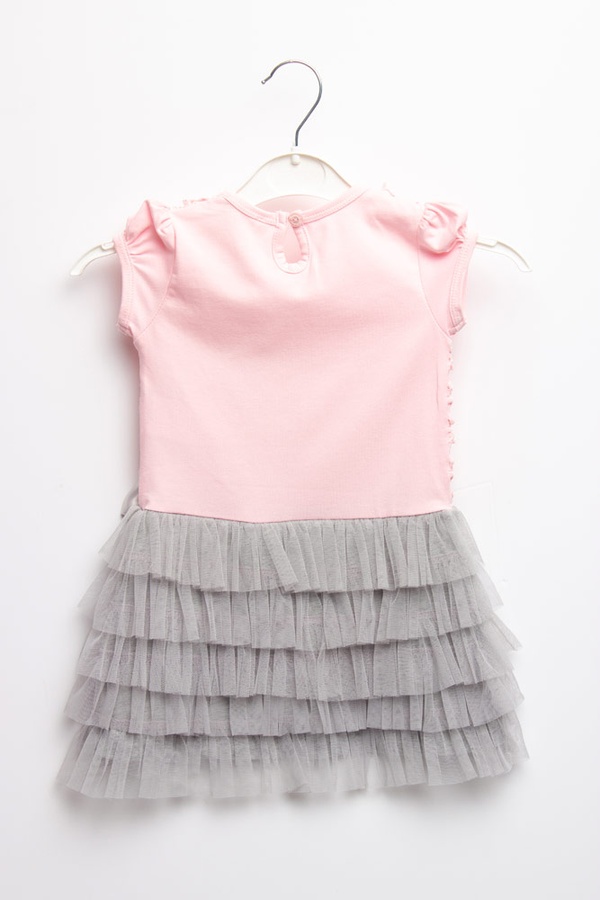 Сукня 110 колір рожевий ЦБ-00152175 SKT000520185 фото