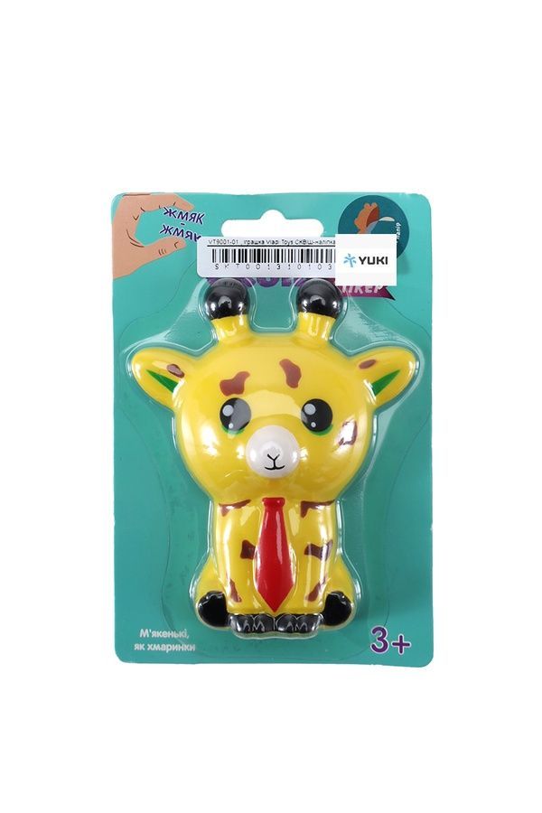 Іграшка Vladi Toys сквіш-наліпка &laquo;Звірятко&raquo; Vladi Toys VT9001-01 ЦБ-00293654 фото