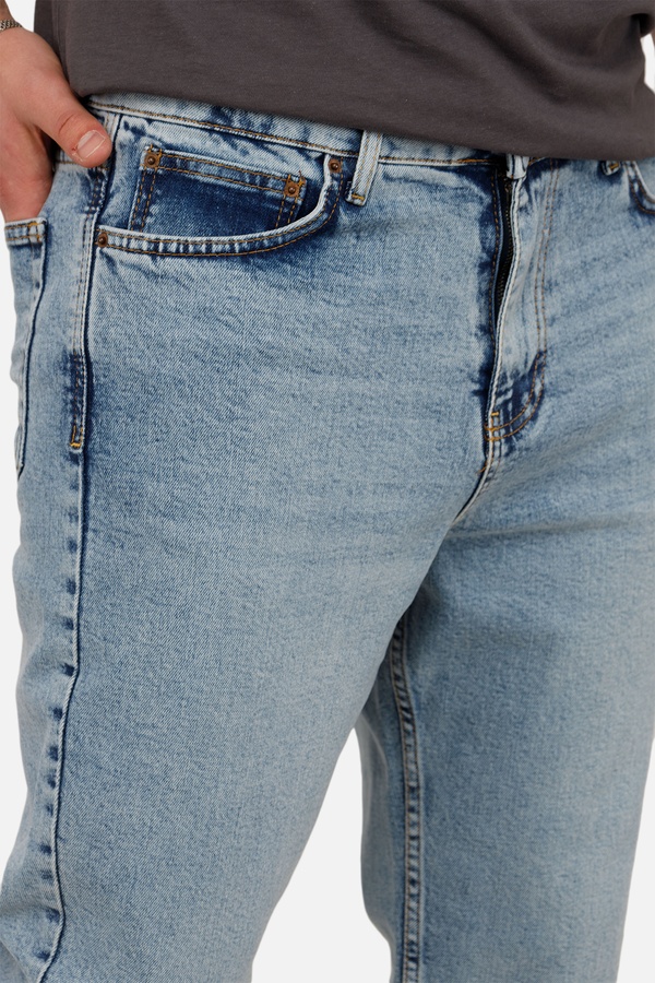 Мужские джинсы carrot 54 цвет голубой ЦБ-00249879 SKT000992162 фото