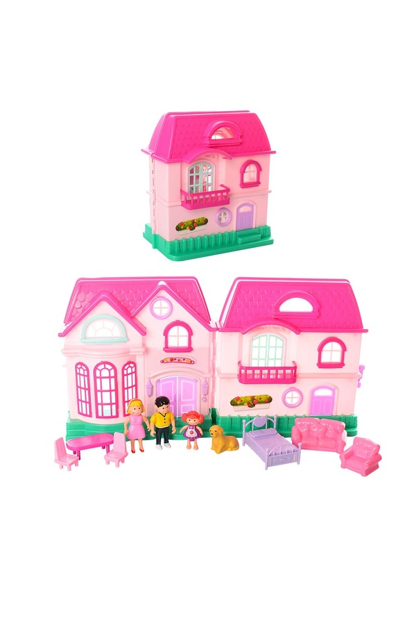 Будиночок для ляльок колір різнокольоровий ЦБ-00213909 SKT000895161 фото