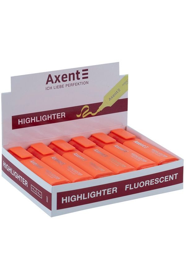Маркер Highlighter Axent 2537-12-A ЦБ-00281263 фото