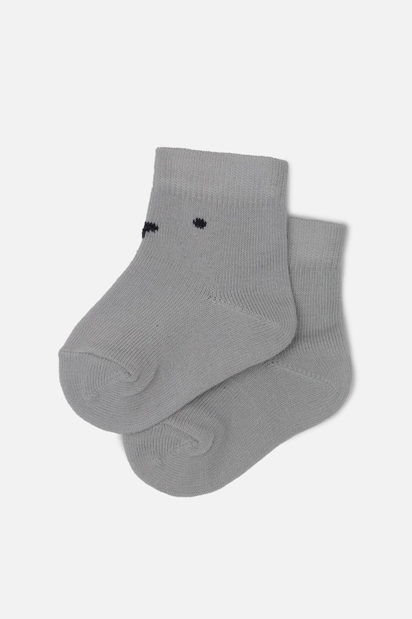 Шкарпетки для дівчинки 16-17 колір світло-сірий ЦБ-00243726 SKT000969161 фото