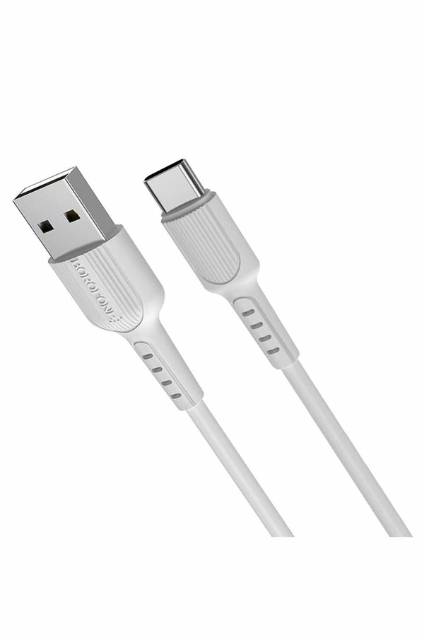 USB кабель Borofone BX16 Type-C 1m цвет белый ЦБ-00196944 SKT000860228 фото